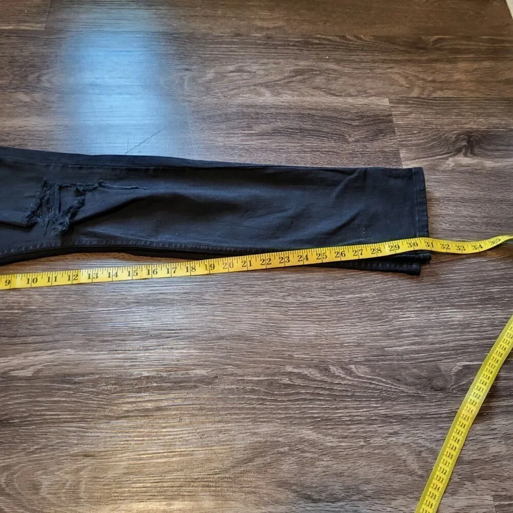 Cotton On Black Super Skinny Jean Pants, Men's Size 32x32